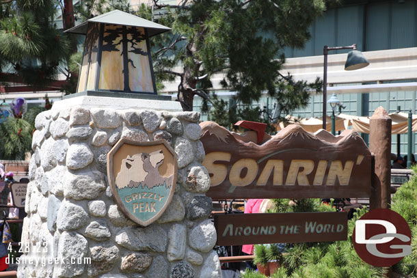 Soarin' Around the World has returned.