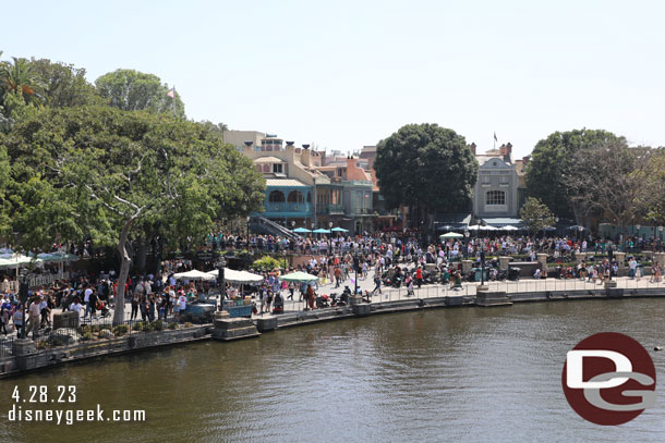 New Orleans Square from the Rivers of America