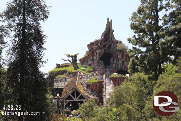 Passing by Splash Mountain