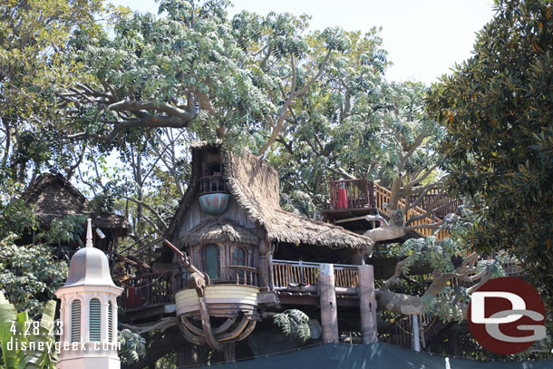 A few more Adventureland Treehouse pictures from New Orleans Square