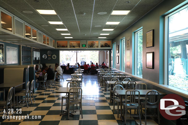 Plenty of seating inside at Flo's