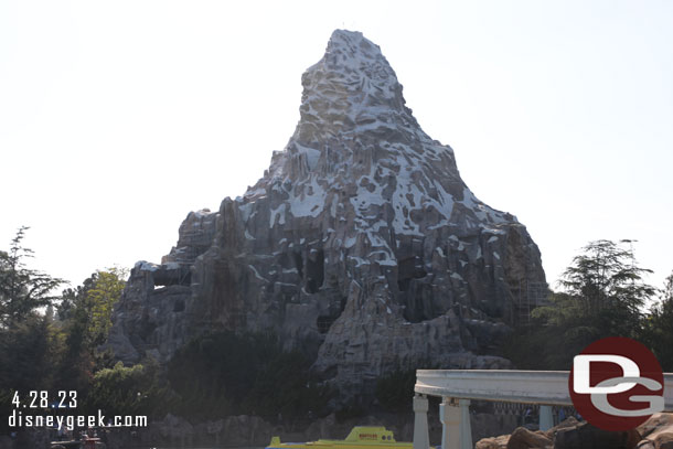 Matterhorn from the Monorail platform