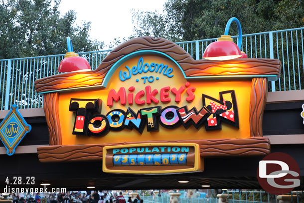 Round two of Mickey's Toontown