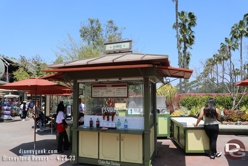 A new dining kiosk, Clyde