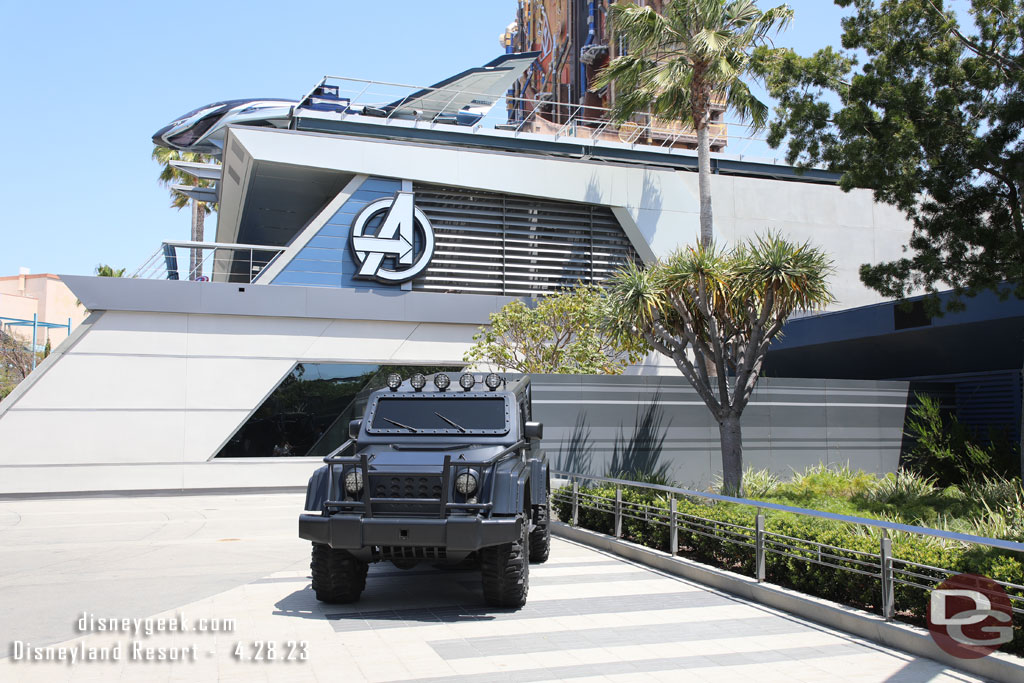 The truck is back in Avengers Campus, it was not there my last visit.