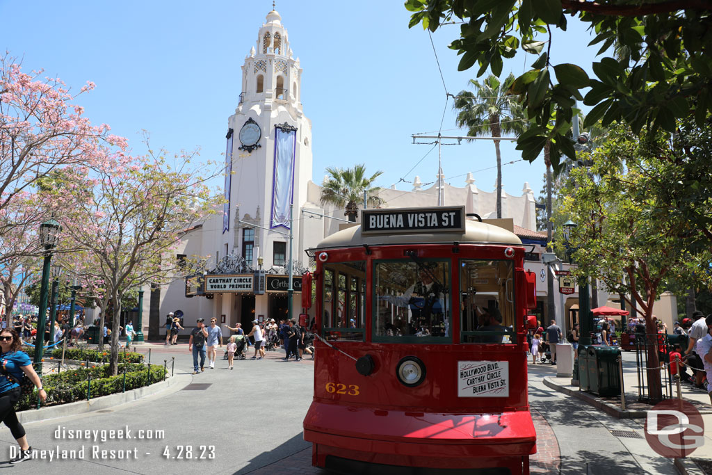 Passing through Carthay Circle