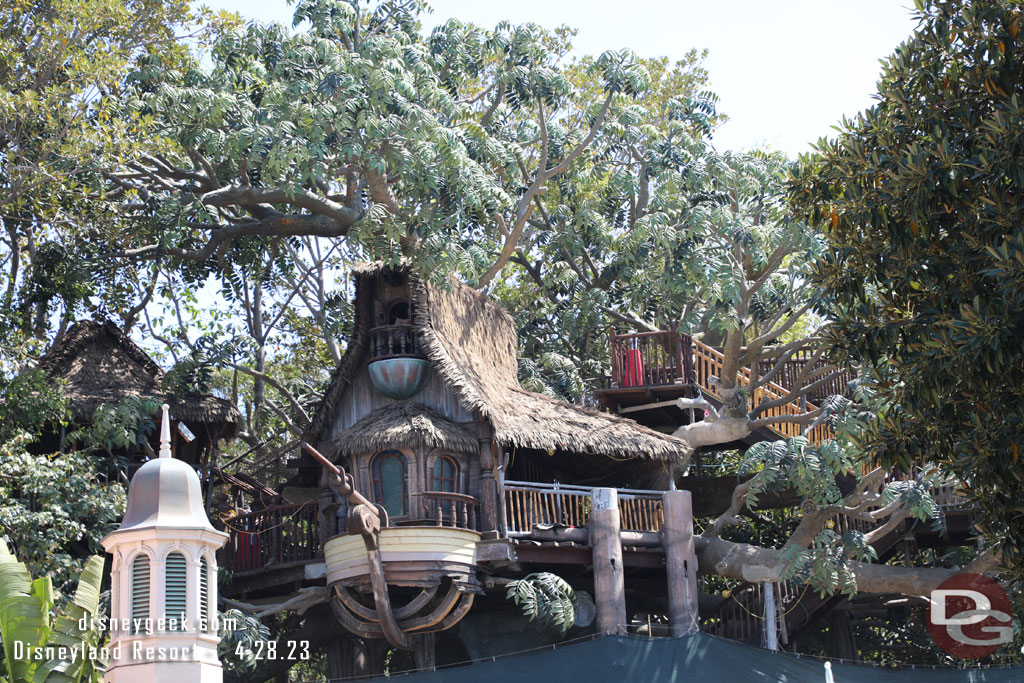 A few more Adventureland Treehouse pictures from New Orleans Square