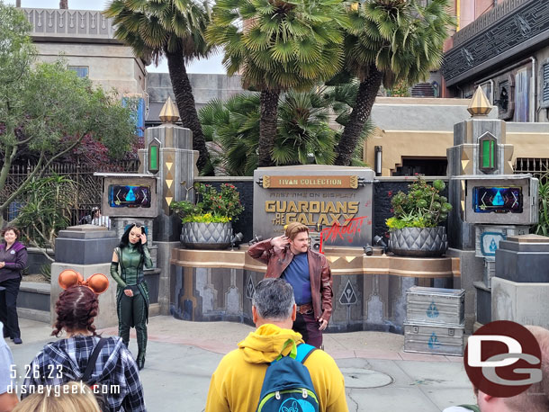 Guardians of the Galaxy Dance-Off, it has feature Mantis since the new film premiered. This was my first time seeing the modified show.