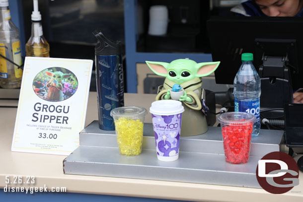 Grogu sippers are still available in a number of locations.