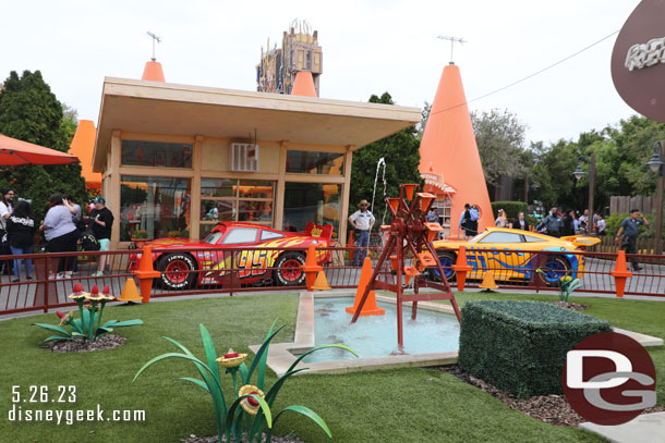 Lightning and Cruz at the Cozy Cone