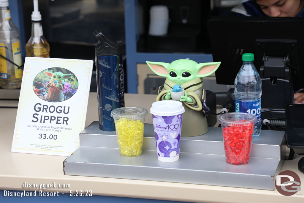 Grogu sippers are still available in a number of locations.