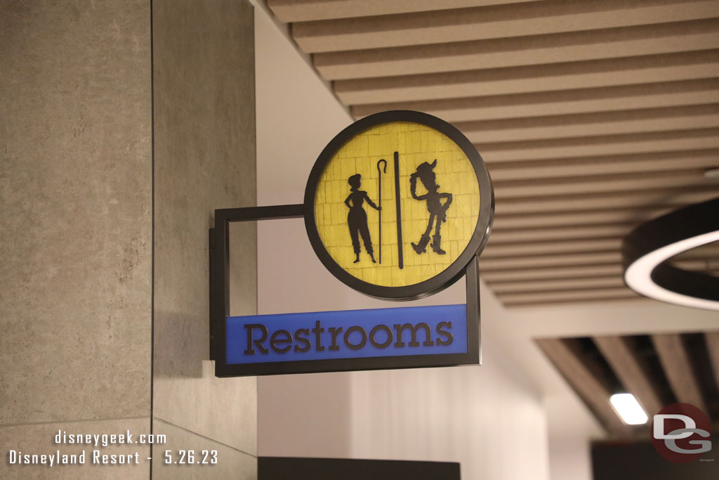 Restroom Signage