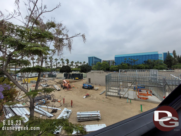 The buildings continue to take shape in the Downtown Disney expansion.