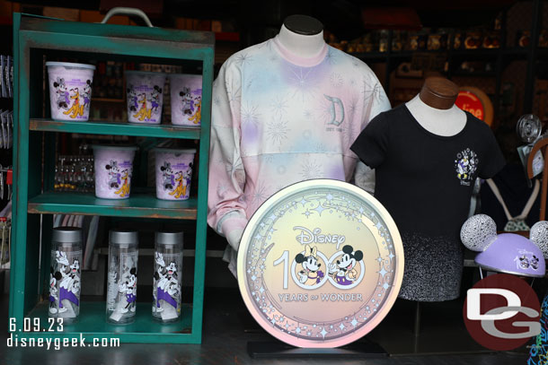 Disney100 merchandise in Humphrey's Service & Supplies