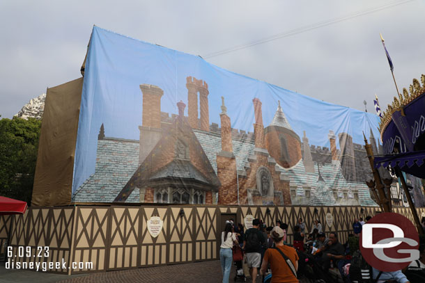 Walking back through Fantasyland