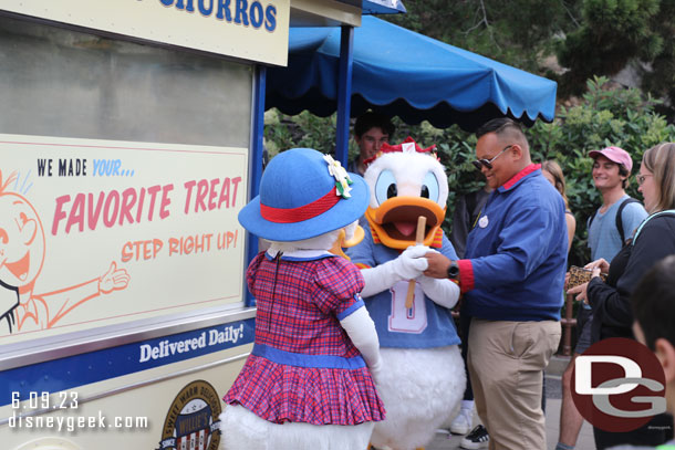 They decided to stop for a churro