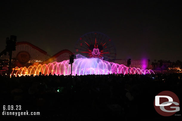 Time for World of Color - ONE