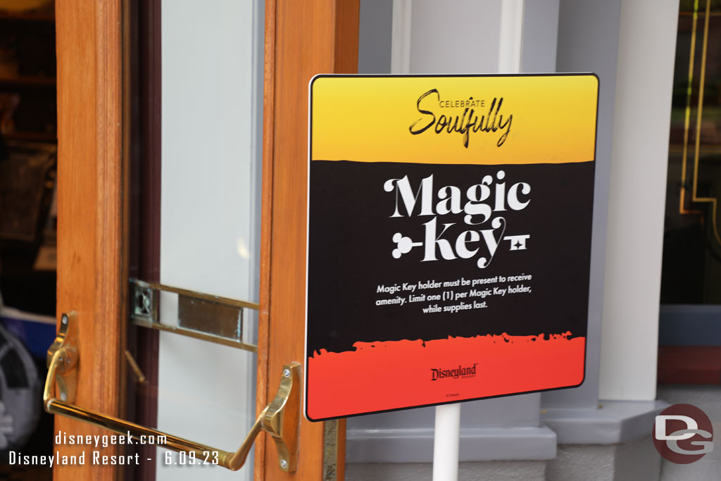 Stopped by the Gallery and picked up the Magic Key Stickers