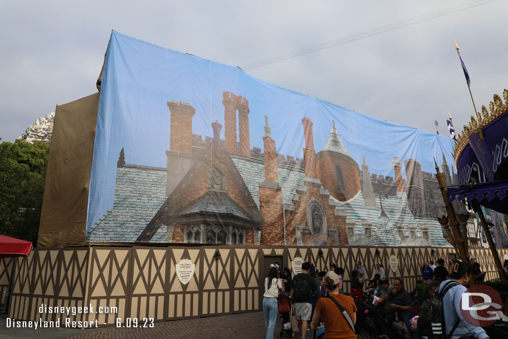 Walking back through Fantasyland