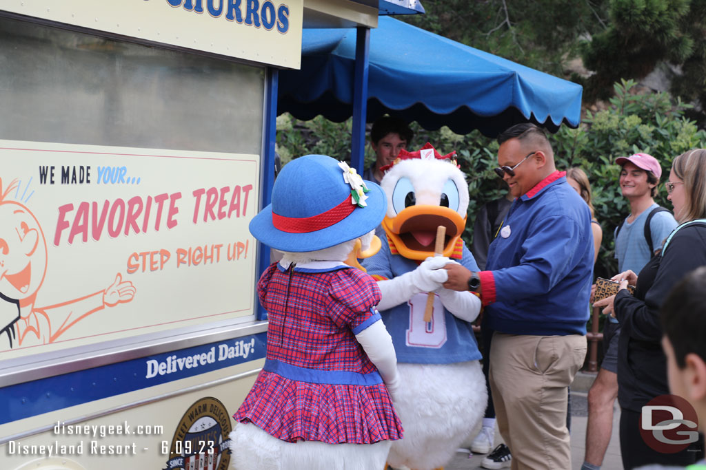 They decided to stop for a churro