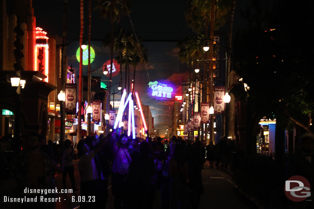 Grad Nite had started in Hollywood Land