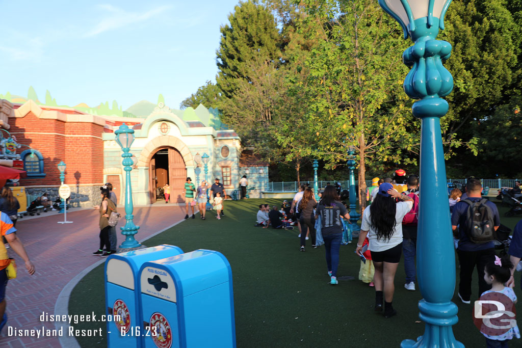 Walls are removed and the park is reopened in Mickey