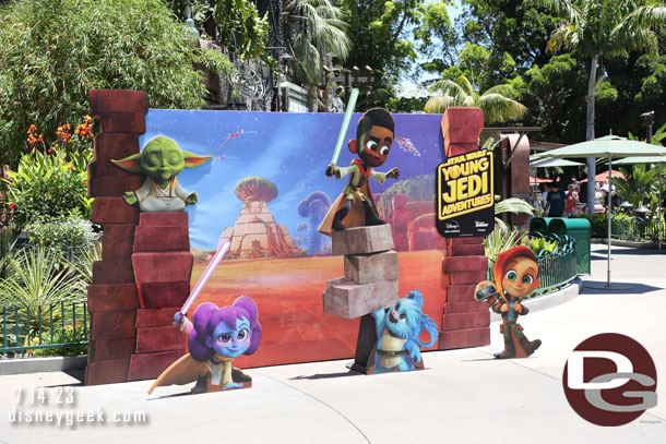 The Young Jedi photo op is still out.