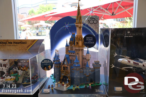 The new Disney Castle set.