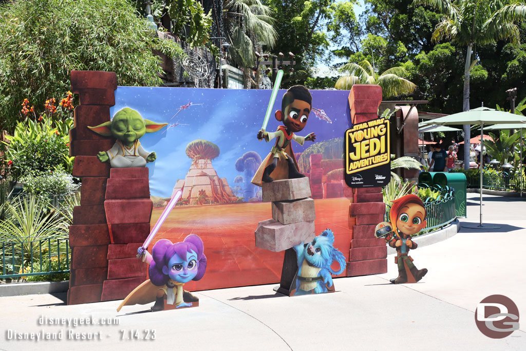 The Young Jedi photo op is still out.