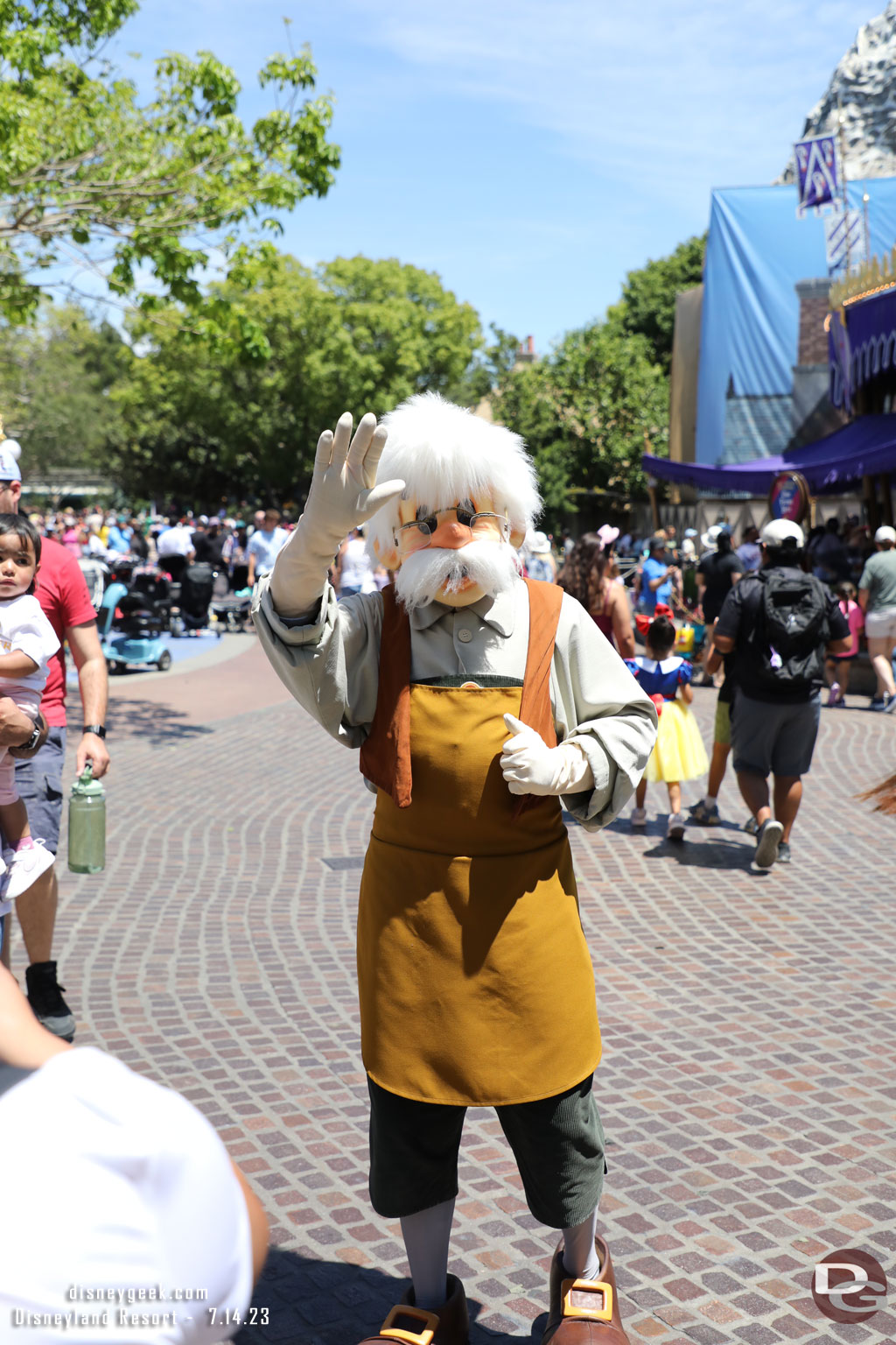 Geppetto was near by.