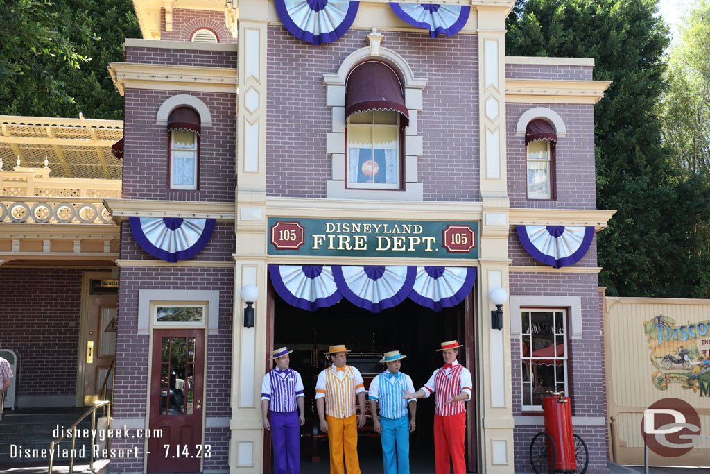 The Dapper Dans of Disneyland