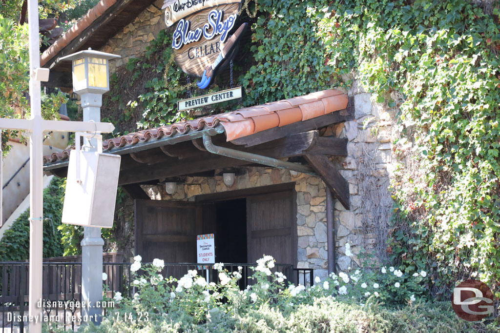 The Blue Sky Cellar was being used for  Imagine Campus students