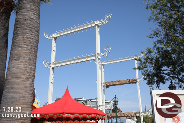 The bridge in San Fransokyo Square looks the same.. no real visible progress