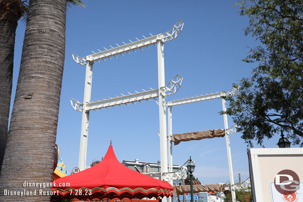 The bridge in San Fransokyo Square looks the same.. no real visible progress