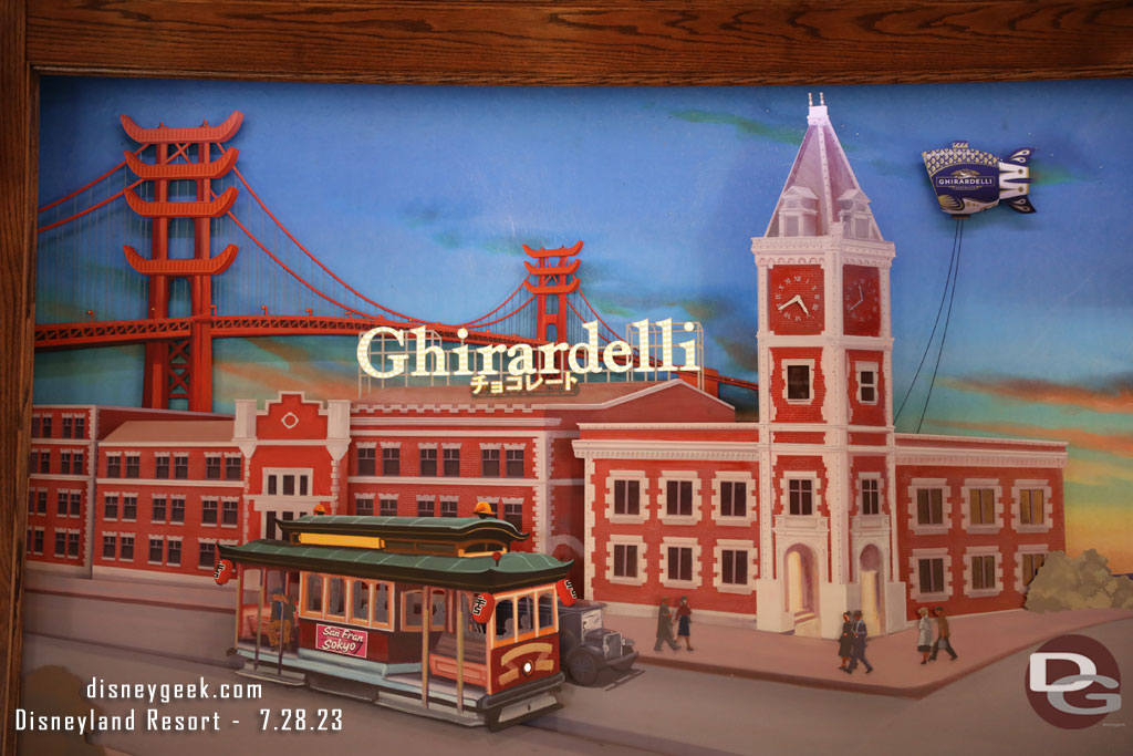 The mural has been updated with San Fransokyo references