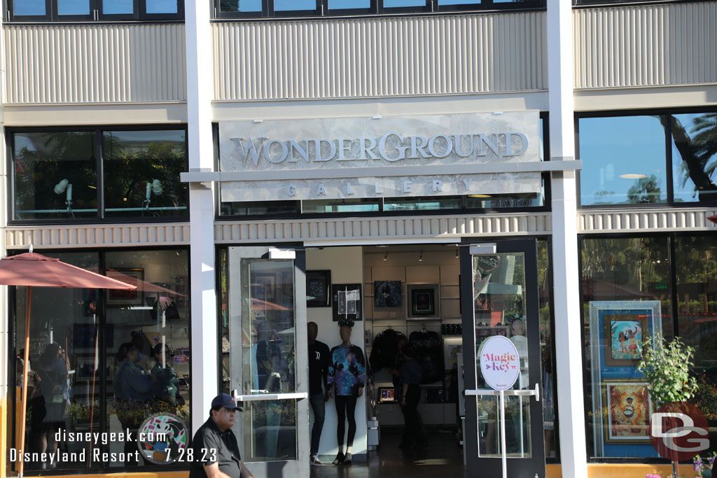 You can pick up Magic Key prints at the Wonder Ground Gallery (or in either park)