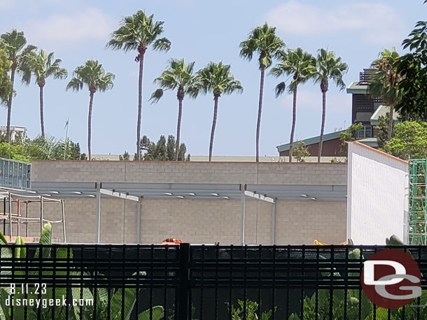 A look into a building on the West Side of the Downtown Disney. This is the one closest to the Monorail beam, furthest from the Disneyland Hotel.