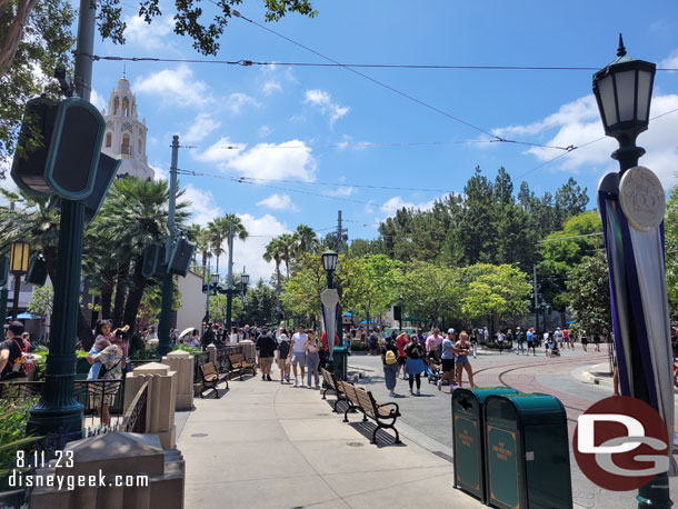 First stop today Disney California Adventure