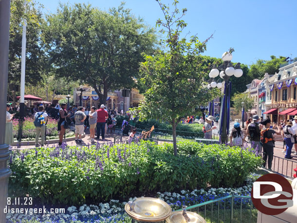 New plantings in Town Square since my last visit.  