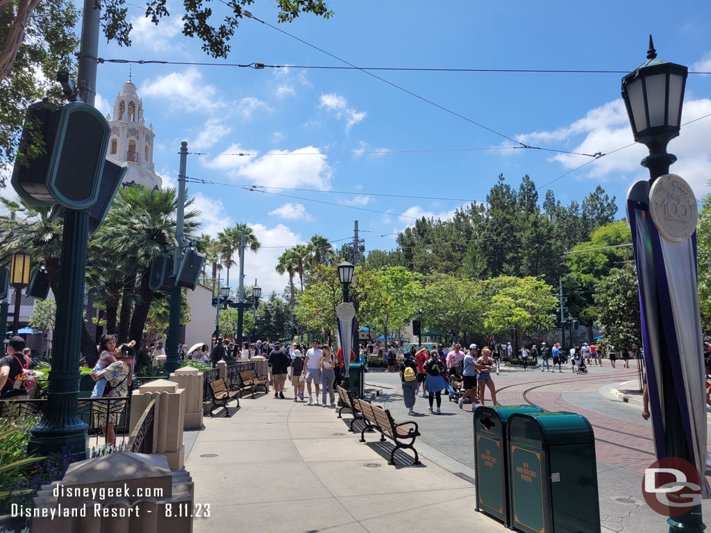 First stop today Disney California Adventure