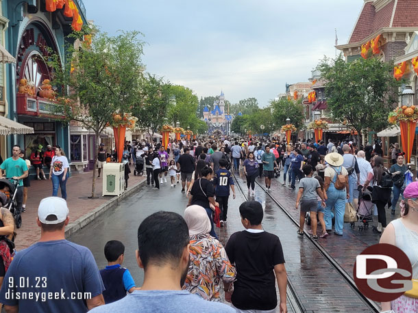 5:35pm - Main Street USA