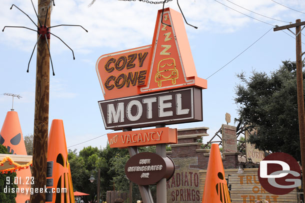 The Coze Cone sign renovation work has wrapped up