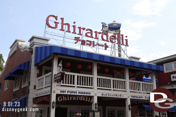 Ghirardelli has a new sign and wind turbine