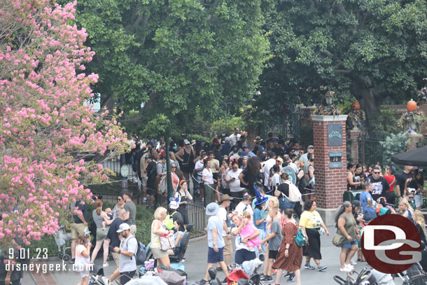 Haunted Mansion is now posted at 70 minutes and only using the switchbacks.