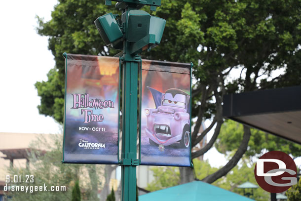 Downtown Disney Halloween banners