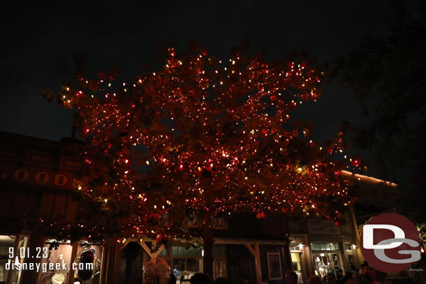 The Halloween Tree in Frontierland