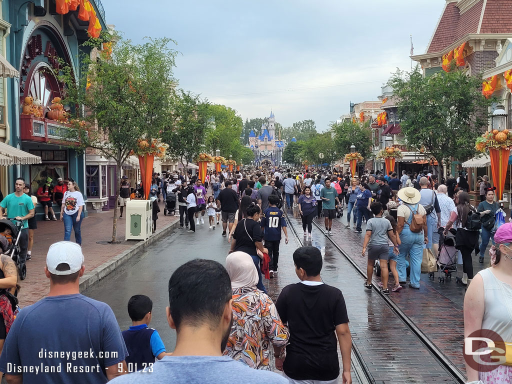 5:35pm - Main Street USA