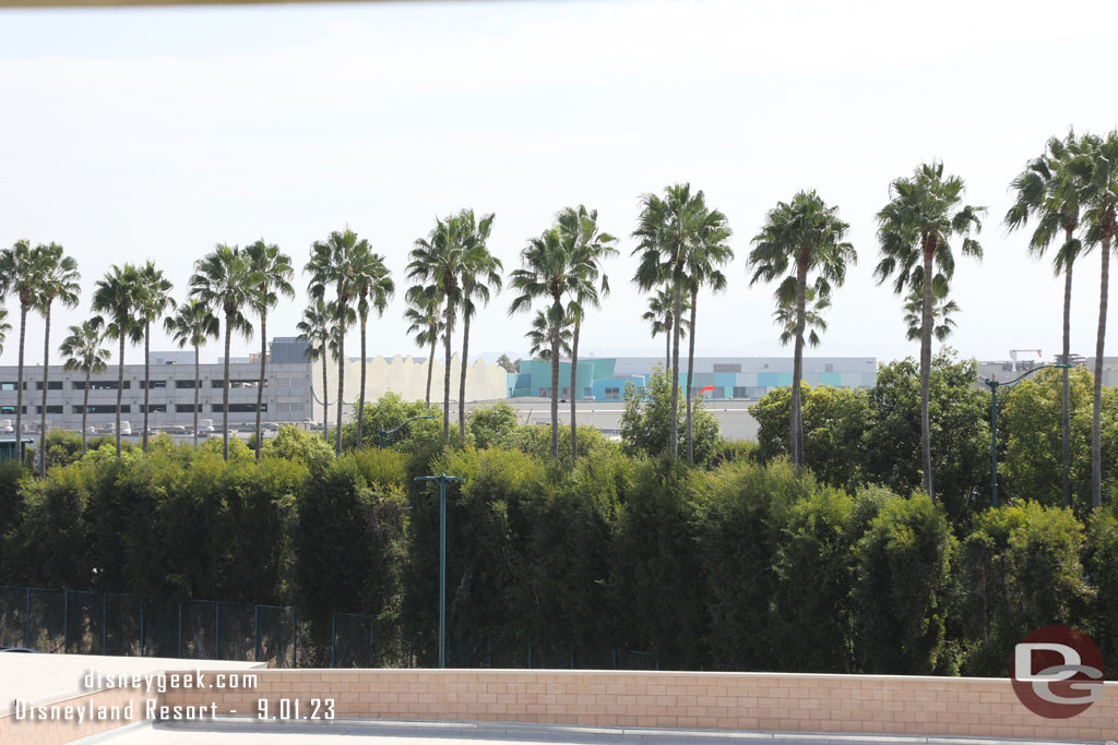 A few pictures from the parking structure as  walked to the escalators