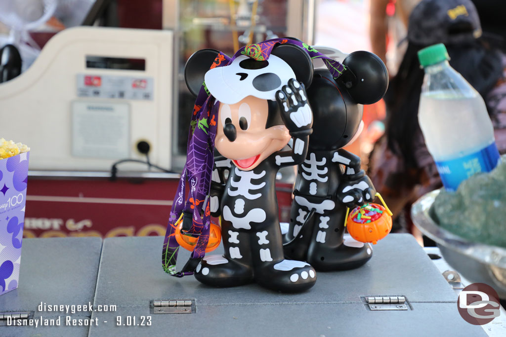 Skeleton Mickey popcorn bucket