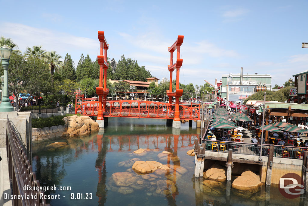 The finished bridge